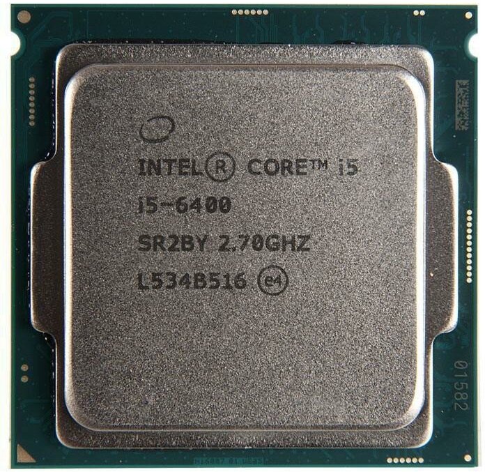 Процессор Intel Core i5-6400 LGA1151, 4 x 2700 МГц, OEM (CM8066201920506)