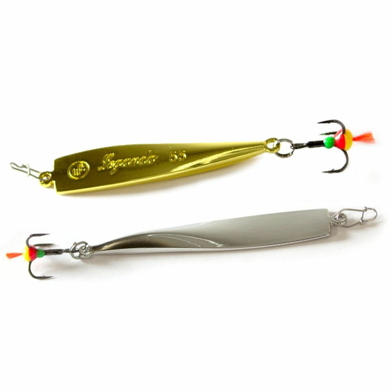 Блесна вертикальная ECOPRO Legenda, 55мм, 6г, S/G