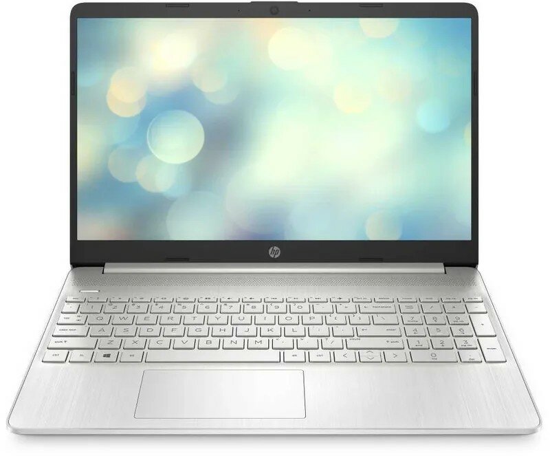 Ноутбук HP 15s-eq3009ny 15.6", SVA, AMD Ryzen 5 5625U 2.3ГГц, 6-ядерный, 8ГБ DDR4, 512ГБ SSD, AMD Radeon, Free DOS, серебристый (7d1d7ea)