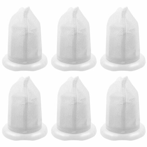 6 шт пластиковый фильтр для пылесоса запасная часть материал запасной VORWERK VC100 1106₽