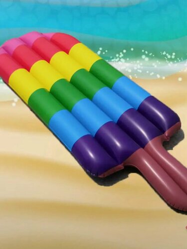 Изображение товара Надувной плавательный матрас "Эскимо/мороженое", 180*66 см