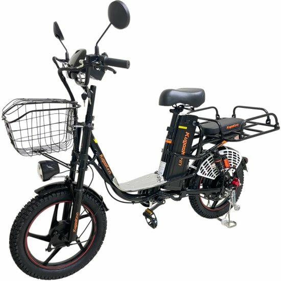 Электровелосипед Kugoo Kirin V3 Max черный 15600 mAh