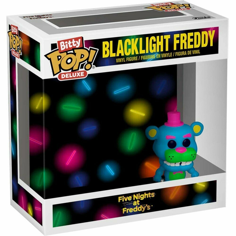 Фигурка Funko Bitty POP! Deluxe Five Nights at Freddy's Blacklight Freddy 84872