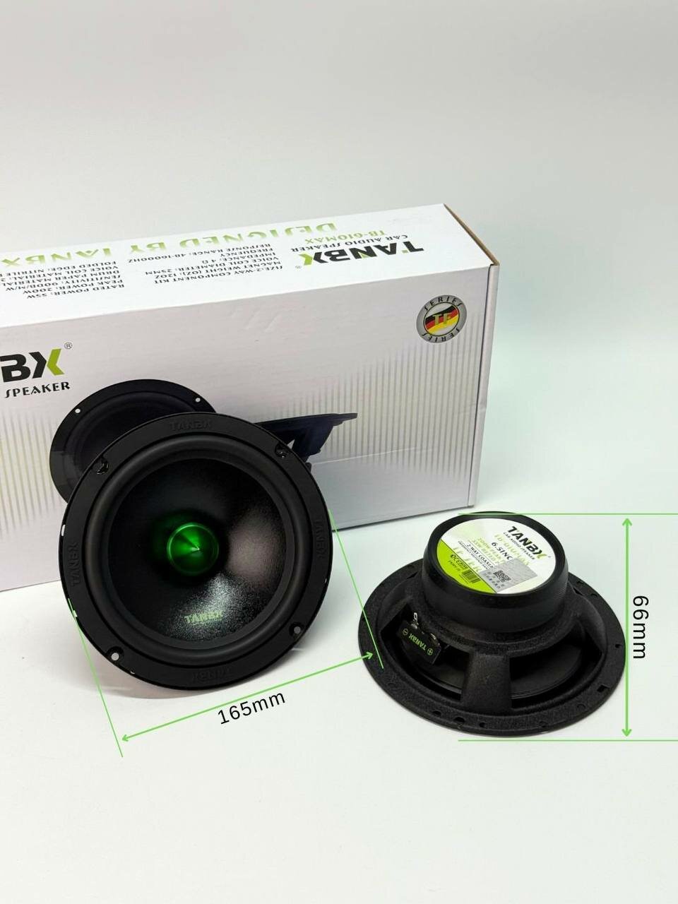 Автомобильные динамики TANBX 16 см дверные 200Вт универсальные колонки