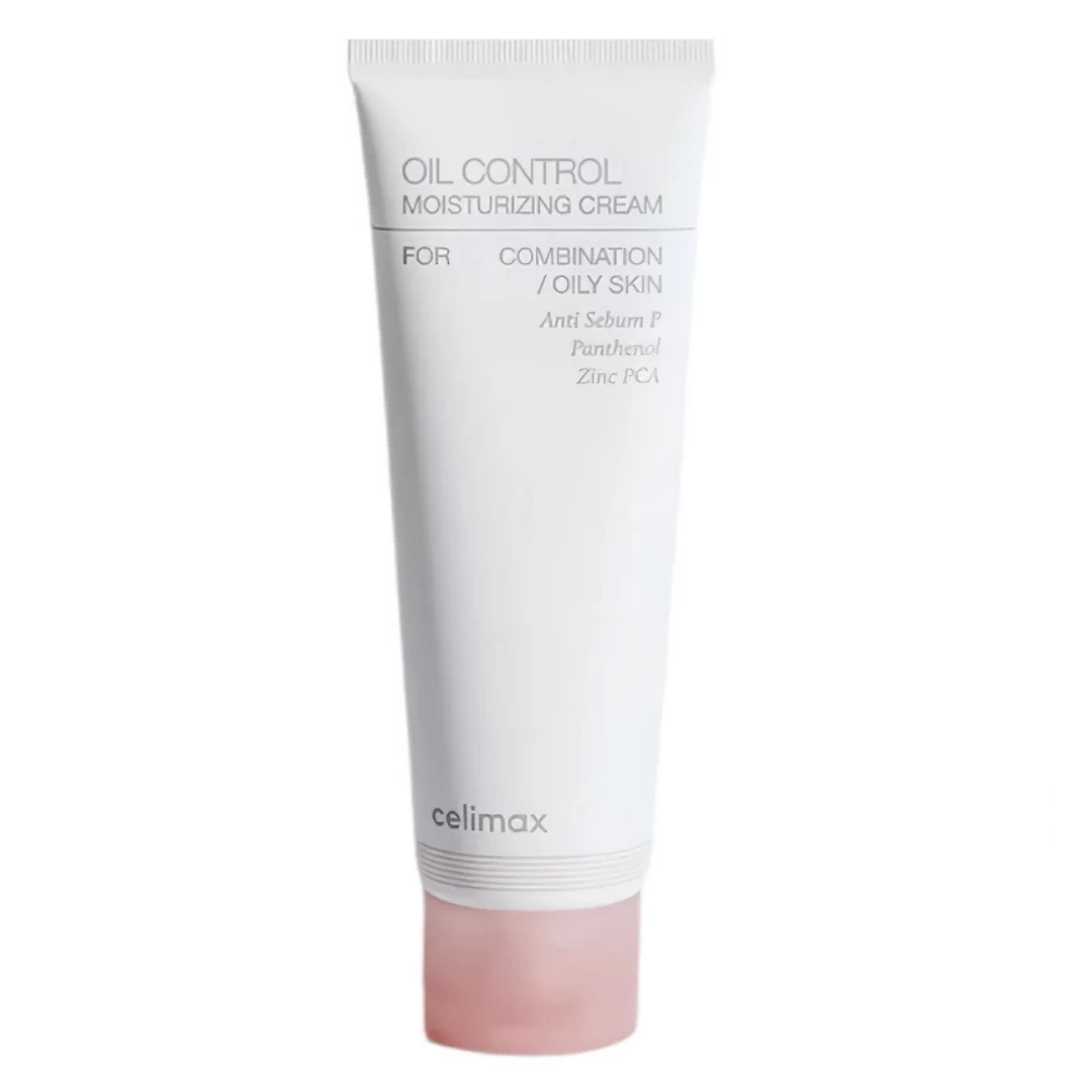 Celimax Oil Control Moisturizing Cream 80ml — увлажняющий крем с контролем жирности для матовой и чистой кожи