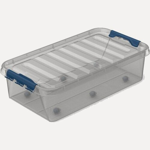 Изображение товара Ящик подкроватный Полимербыт Профи Комфорт 35,0л с кр. на колесах