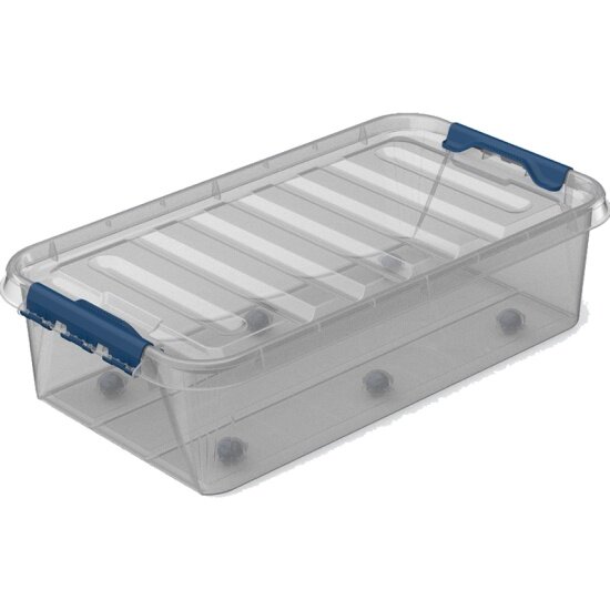 Ящик подкроватный Полимербыт Профи Комфорт 350л с кр. на колесах