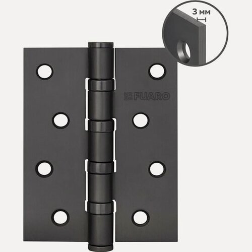 Изображение товара Петля универсальная Fuaro HEAVY IN4400U GR (графит) 100х75х3 мм (2 шт)