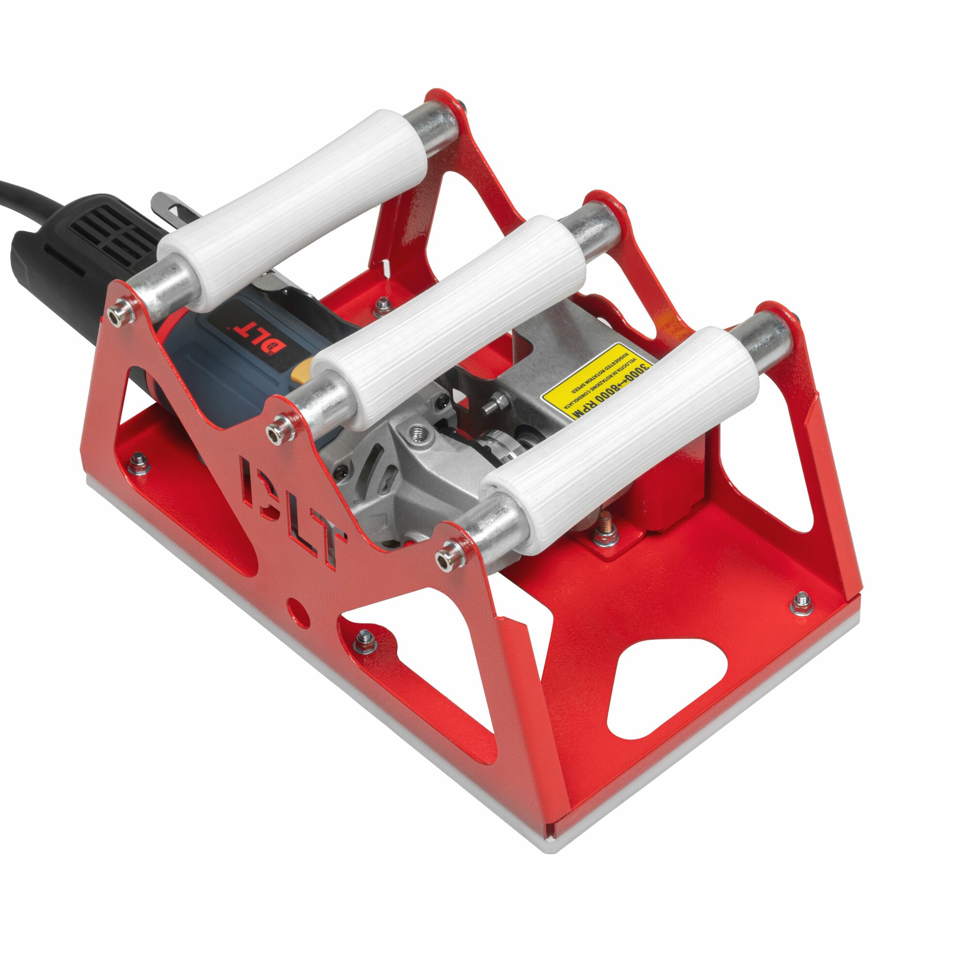 Виброплатформа DLT под УШМ, 700-1400Вт, 3кг, красная, арт.4456