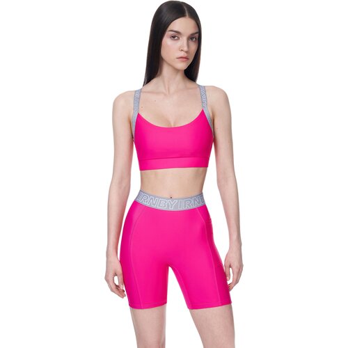 фото Спортивный топ с перекрёстными лямками сзади irnby (f26) (xs), blu scuro