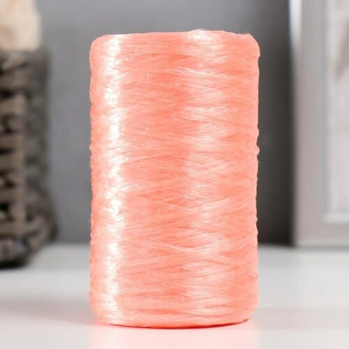 Пряжа для ручного вязания, 100% полипропилен, 200 м/50 гр, №2-3, оранжевый цвет, 5 шт.