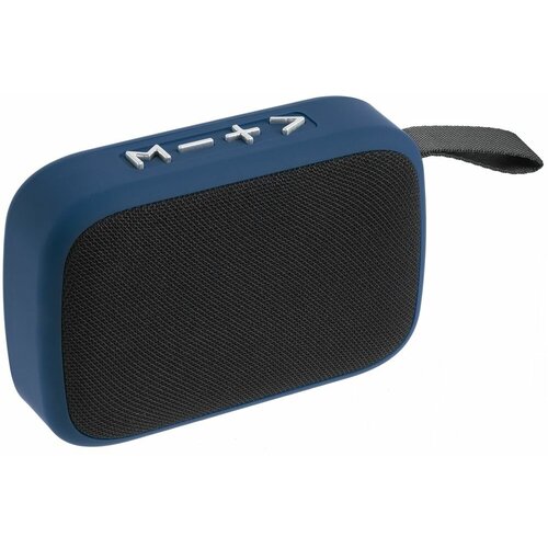 Беспроводная колонка Borsetta синяя 118х75х37 см упаковка 14х8х4 см пластик покрытие софт-тач 211800₽