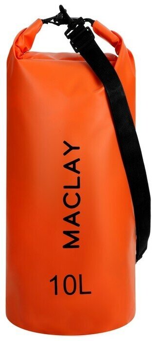 Maclay Гермомешок туристический Maclay 10L, 500D, цвет оранжевый