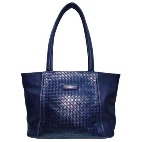 фото Сумка женская шоппер синий кожа эко кожа g 1339 gera