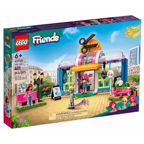 Конструктор Lego Friends Парикмахерская - Lego [41743-L] конструктор lego friends комната новы lego [41755 l]