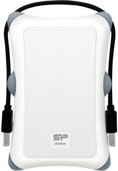 Внешний жесткий диск 2.5 USB3.0 2 Tb Silicon Power Armor A30 SP020TBPHDA30S3W белый