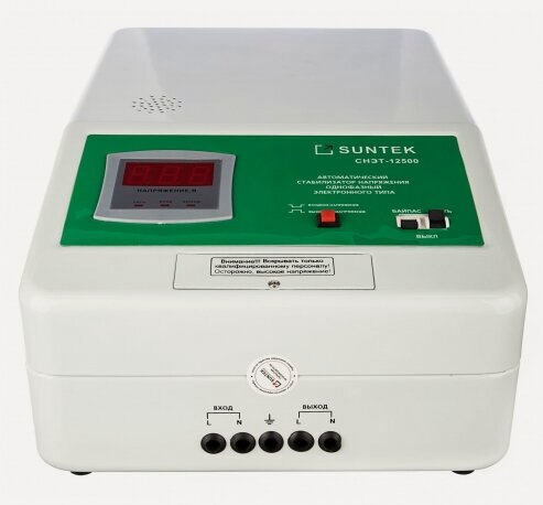 Изображение товара Стабилизатор напряжения Suntek РЛ 12500 ВА, 120-285В