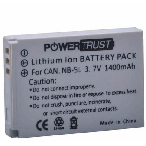 Аккумулятор PowerTrust NB-5L для Canon