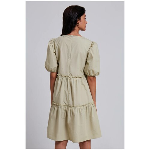 фото Приталенное хлопковое платье incity