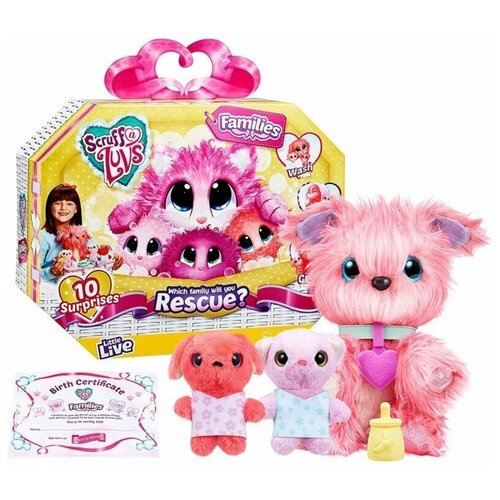 Пушистики-потеряшки Семья Scruff-a-Luvs