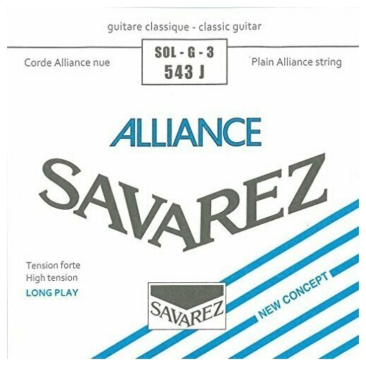 SAVAREZ 543 J ALLIANCE 3-я струна для классических гитар (G-34) сильного натяжения