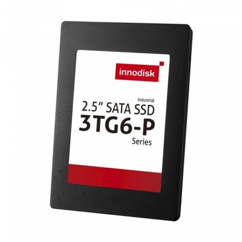 Жесткий диск SSD Innodisk 2.5 256GB Innodisk 3TG6-P Industrial SSD (DGS25-B56M71GC1QL) SATA 6Gb/s, 560/510, MTBF 3M, 3D TLC, -40C to 85C, Bulk