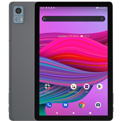 Планшет Inoi inoiPad Pro 6128Gb Wi-FiLTE Space Grey Unisoc T610 18GHz6144Mb128GbLTEWi-FiBluetoothCam1011920x1200Android 1244200₽