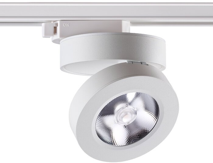 Трековый светильник Novotech Groda 357986, LED, кол-во ламп:1шт, Белый