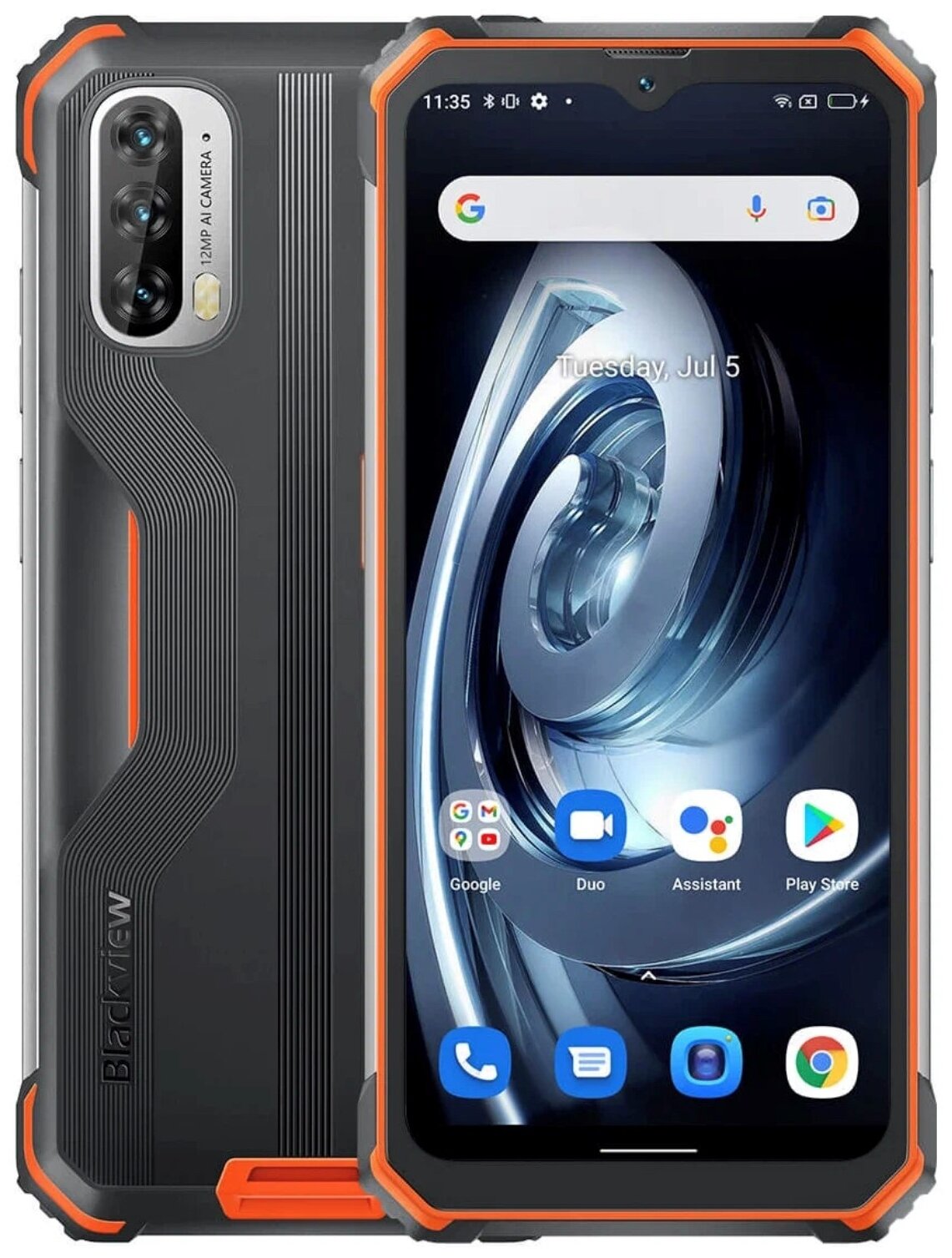 Сотовый телефон Blackview BV7100 6/128Gb Orange