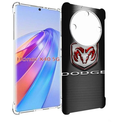 Чехол MyPads dodge додж 1 мужской для Honor X40 задняя-панель-накладка-бампер чехол mypads dodge додж 1 мужской для itel vision 3 задняя панель накладка бампер