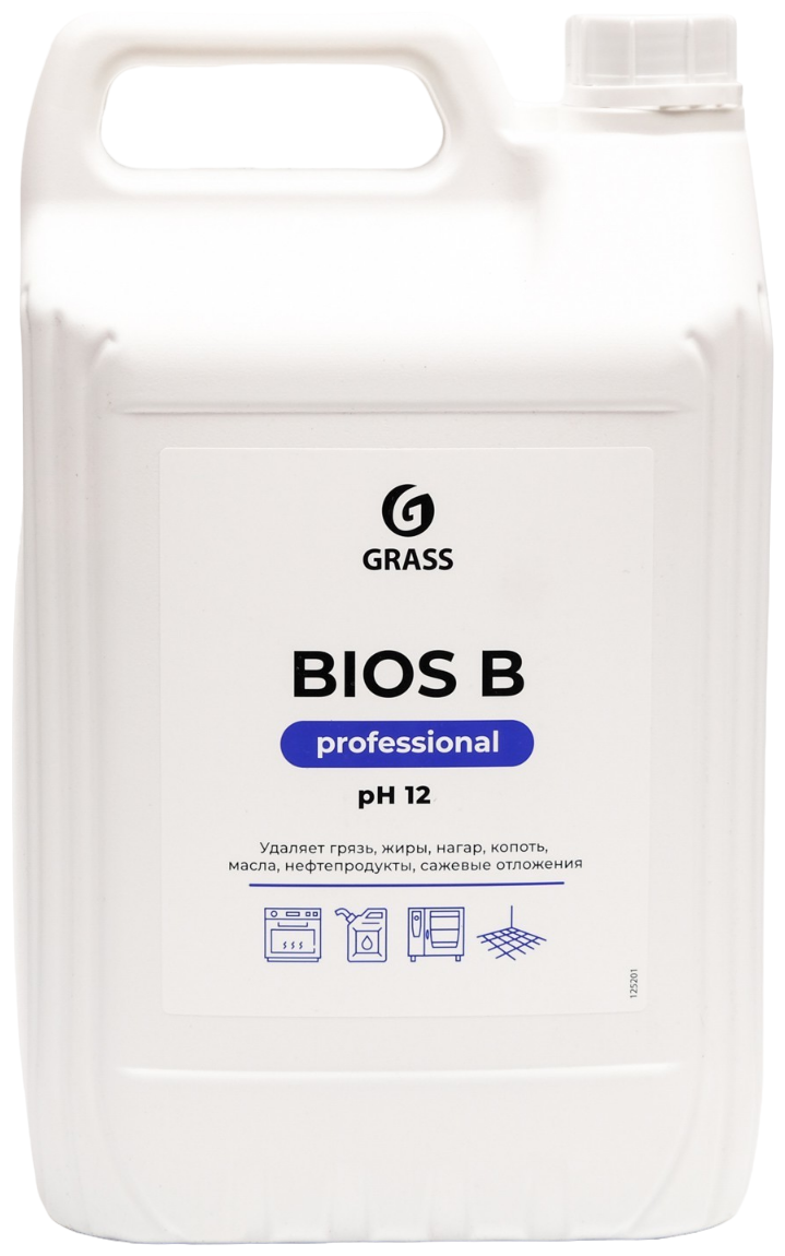 GRASS 125201 125201 GraSS Щелочное моющее средство "Bios B" (канистра 5,5 кг)