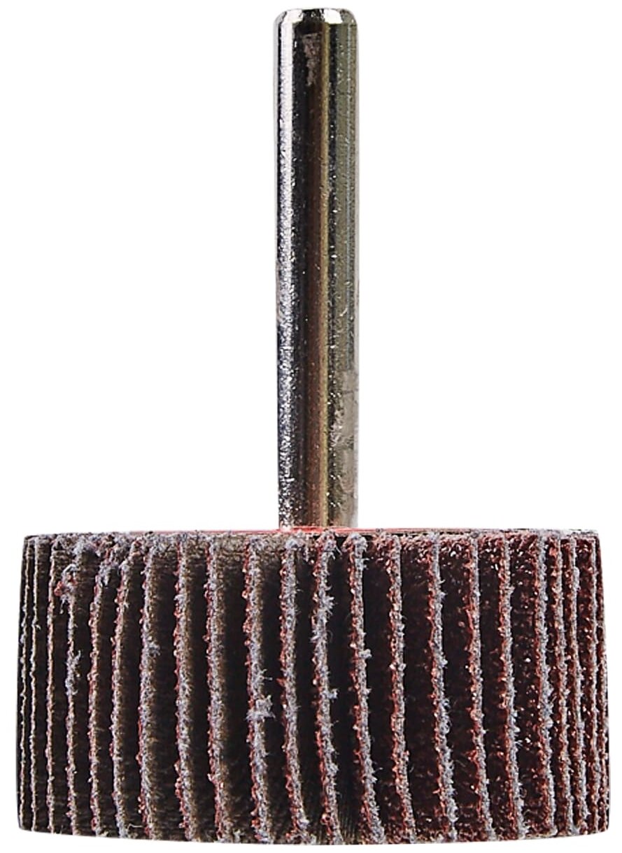 Круг шлифовальный веерный лепестковый на шпильке Кедр, P 60, 60 x 30 мм - фотография № 6
