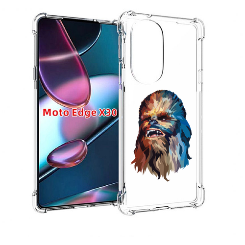 Чехол MyPads star wars звездные войны для Motorola Moto Edge X30 задняя-панель-накладка-бампер