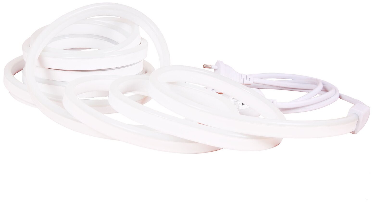 Гибкий неон Uniel 8W/m 120LED/m холодный белый 5M UL-00006685 - фото №3