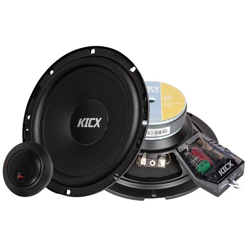 2-полосные компонентные динамики 150 Вт 165 см 2 шт кроссовер KICX QR 62 449000₽