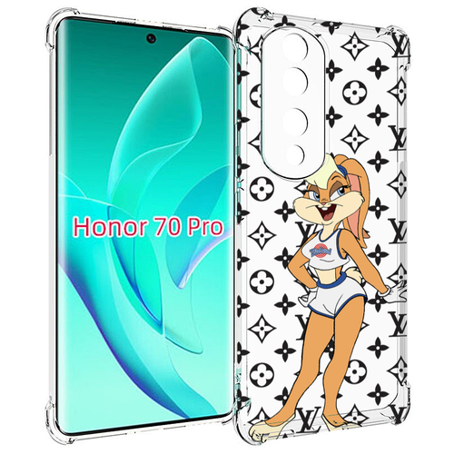 чехол mypads путешествие на фургочике для honor 70 pro 70 pro plus задняя панель накладка бампер Чехол MyPads красивый-принт-на-чехол женский для Honor 70 Pro / 70 Pro Plus задняя-панель-накладка-бампер