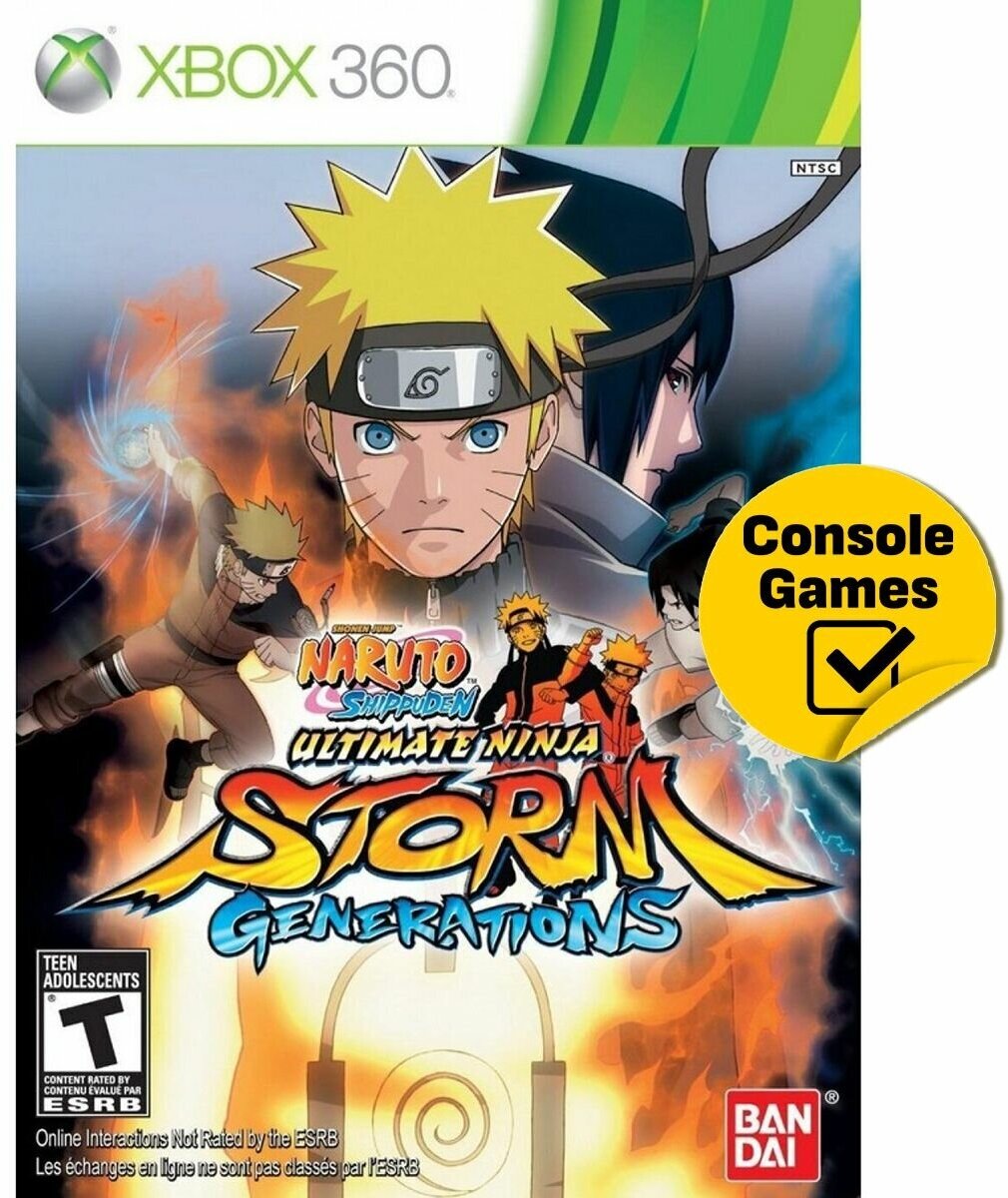 Xbox 360 Naruto Shippuden Ultimate Ninja Storm Generations (английская версия)