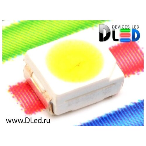 Светодиод smd 3528 Теплый белый 3300k 10шт 800₽