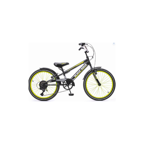 Велосипед BLACK AQUA Sport 20 6ск (хаки-оранжевый)