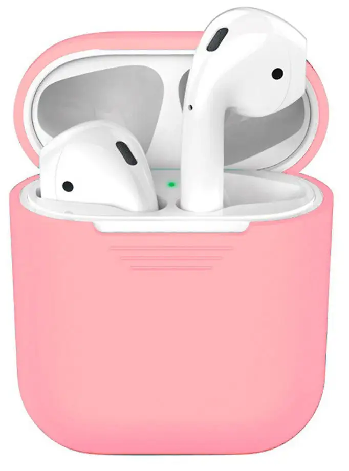 Чехол для airpods1/2 розовый