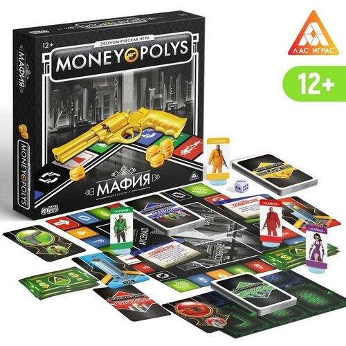 Настольная экономическая игра «MONEY POLYS. Мафия», 116 карт, 12+ настольная экономическая игра лас играс money polys мафия