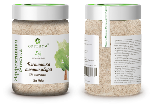 Клечатка топинамбура, 180 гр, Оргтиум