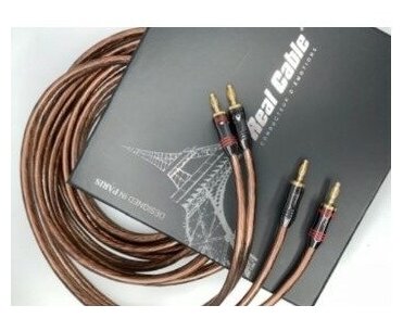 Акустический кабель Single-Wire Banana - Banana Real Cable ELITE 500 2.0m