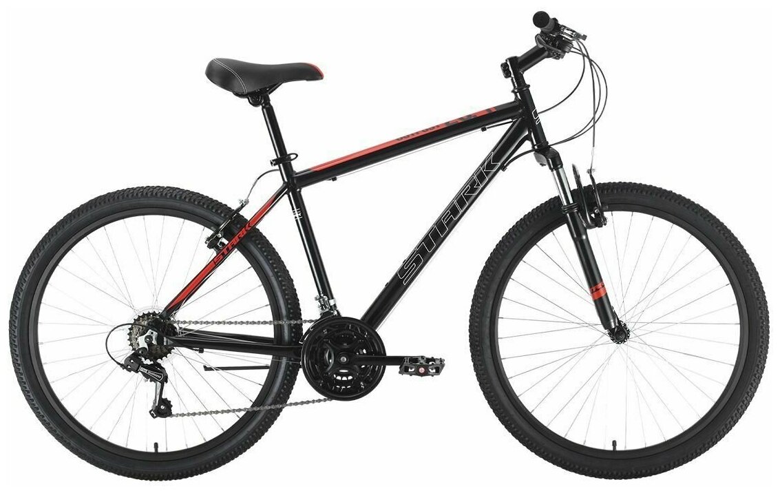 Велосипед Stark Outpost 26.1 V (2022) 16" черный/красный