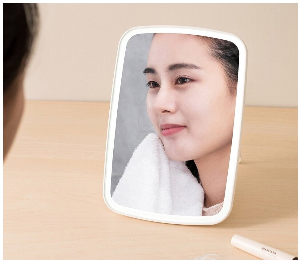 Зеркало Jotun Judy Desktop LED Makeup Mirror (NV026) - фотография № 9