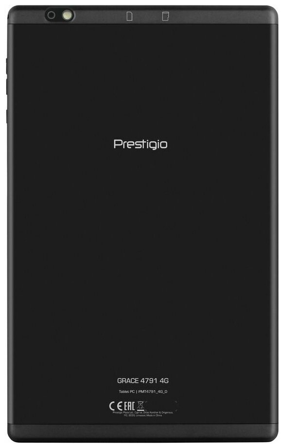 Планшет Prestigio Grace 4791 4G, 3ГБ, 32GB, 3G, 4G, Android 9.0 Pie черный