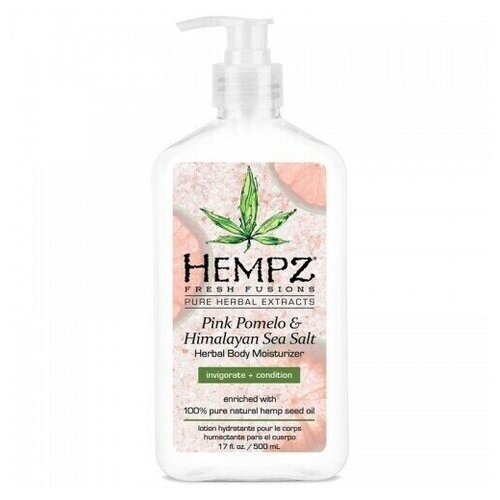 Молочко HEMPZ для тела увлажняющее Помело и Гималайская соль 500 ml / Pink Pomelo & Himalayan Sea Salt Herbal Body Moisturizer