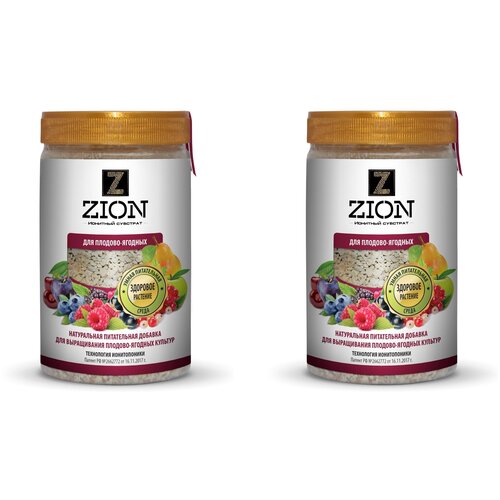 ZION Цион для плодово-ягодных 700 г 2 шт удобрение экохимпром цион zion для плодово ягодных
