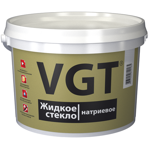 стекло жидкое 15 кг Клей VGT жидкое стекло 15 кг