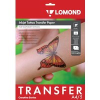 Бумага для временных татуировок Inkjet Tattoo Transfer, А4, 5 листов 2010450 Lomond